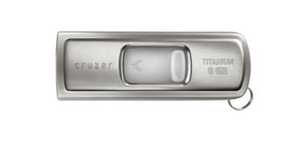 Sandisk Cruzer Titanium 8 GB USB Flaş Disk